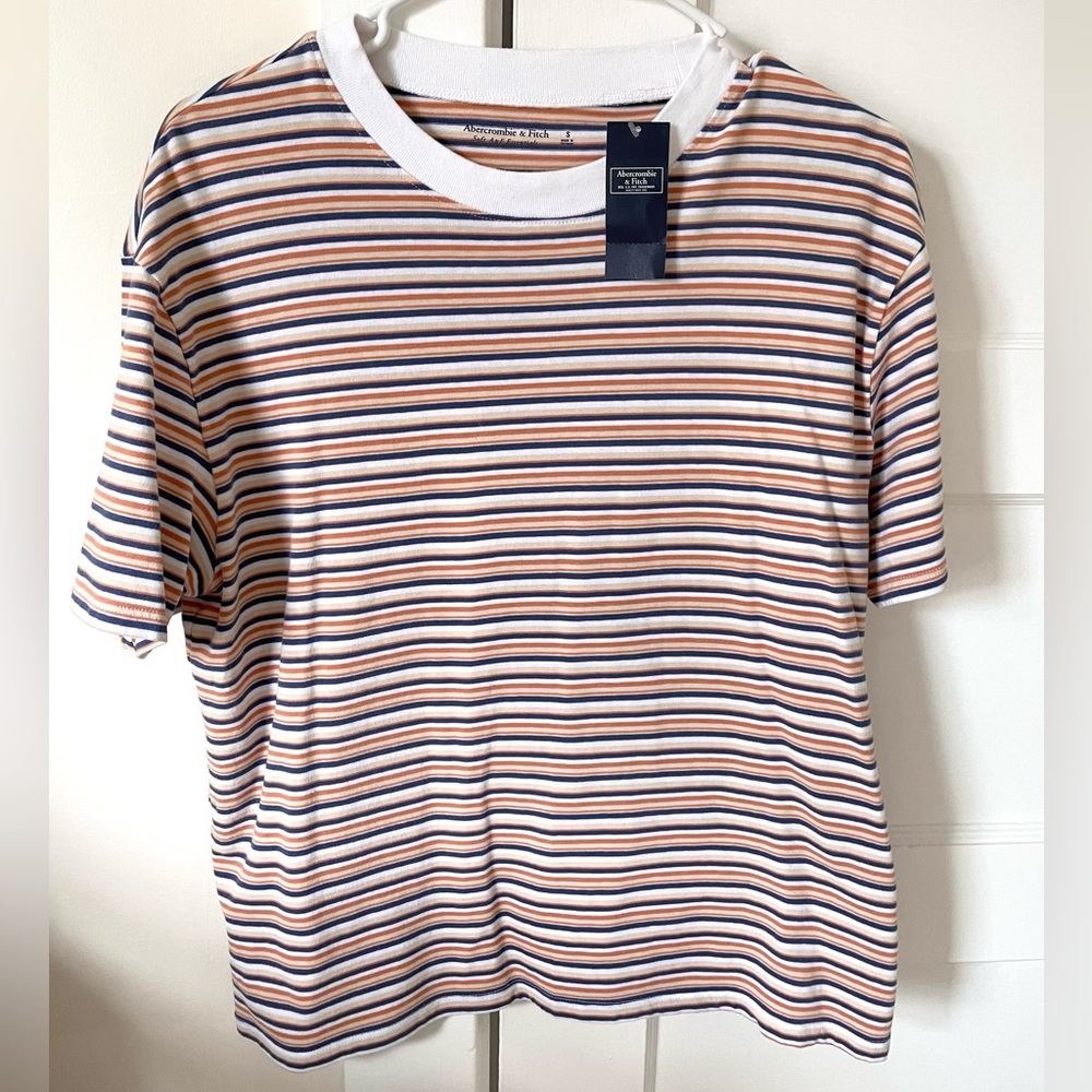 Abercrombie and Fitch Striped Tee Shirt